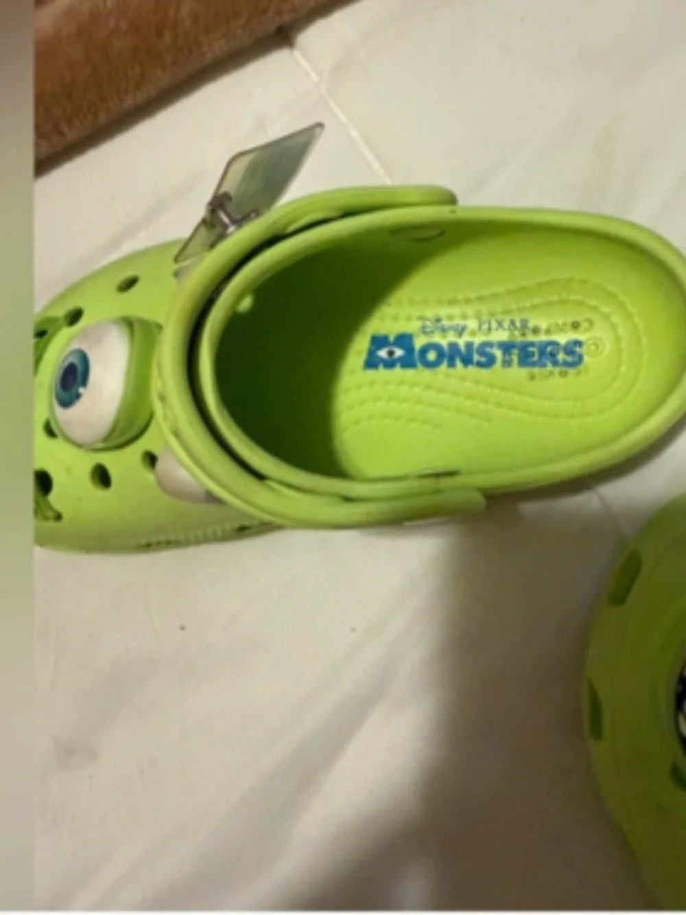 Crocs Kids' Mike Wazowski Green Clog